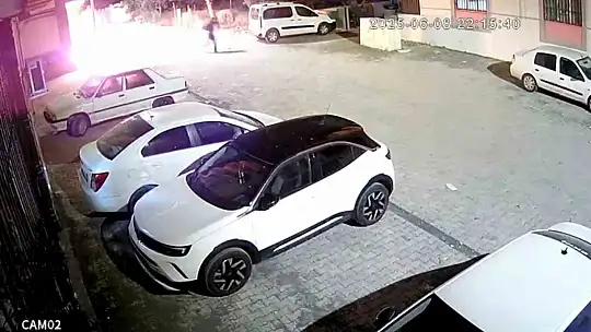 Şanlıurfa'da molotof kokteylli kundaklamalar kamerada