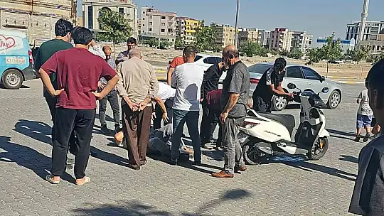 Şanlıurfa'da motosiklet kazası: 1 yaralı