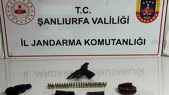 Şanlıurfa'da ruhsatsız silah operasyonu