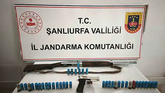 Şanlıurfa'da ruhsatsız silah ve uyuşturucu operasyonu: 8 gözaltı