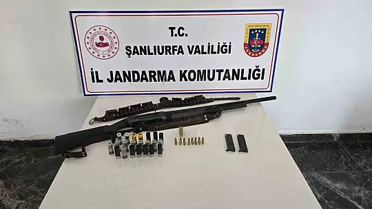 Şanlıurfa'da silah kaçakçılığı operasyonu: 4 gözaltı