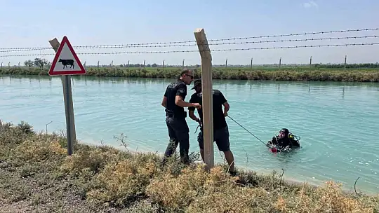 Şanlıurfa'da sulama kanalında kaybolan genç aranıyor