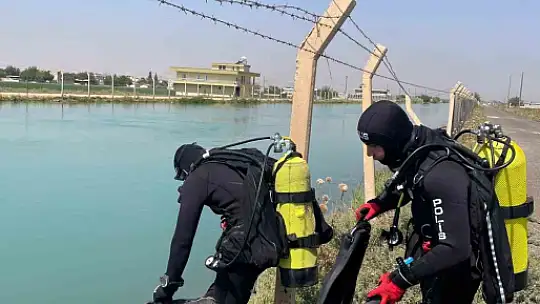Şanlıurfa'da sulama kanalında kaybolan genç aranıyor