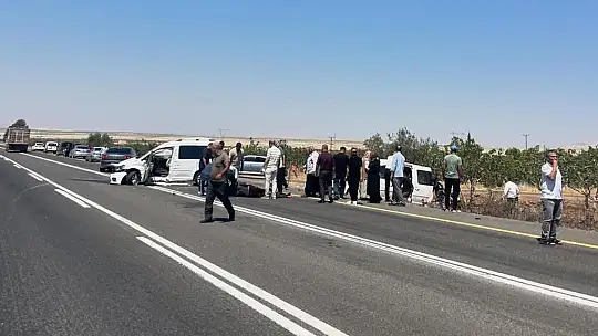 Şanlıurfa'da trafik kazası: 1'i ağır, 2 yaralı