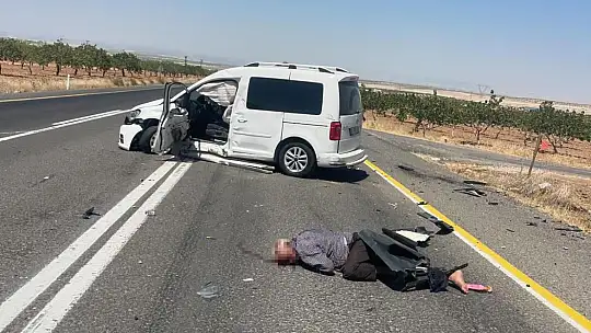 Şanlıurfa'da trafik kazası: 1'i ağır, 2 yaralı