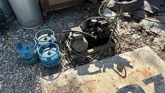 Şanlıurfa'da usulsüz tüp dolumu operasyonu: Binlerce tüp ele geçirildi