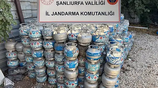 Şanlıurfa'da usulsüz tüp dolumu operasyonu: Binlerce tüp ele geçirildi