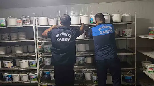 Şanlıurfa'da zabıtadan operasyon: Kurtlanmış ve bozulmuş ürünler ele geçirildi