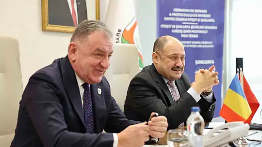 Şanlıurfa ile Romanya'nın Piteti kenti kardeş şehir oldu