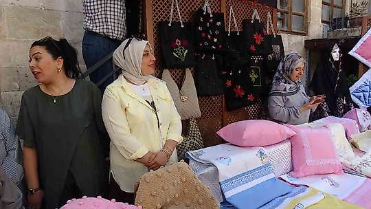 Şehit ve gazi ailelerinden hayır çarşısı