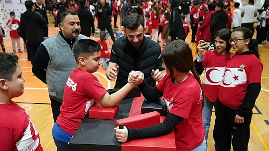 Şehitkamil'de spor dolu buluşma