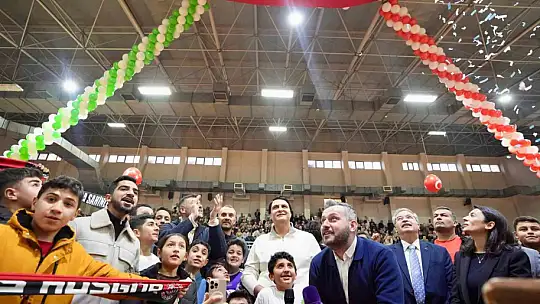 Şehitkamil'de spor dolu buluşma