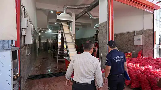 Şehitkamil'den salça denetimi