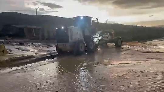 Sel nedeniyle kapanan Elazığ-Tunceli yolu trafiğe açıldı