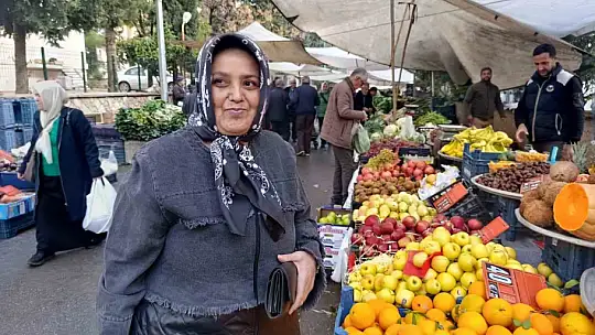 Semt pazarlarında kış yoğunluğu