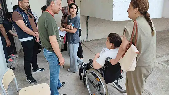 Sınav alanına erken gelmesine rağmen sınava giremedi