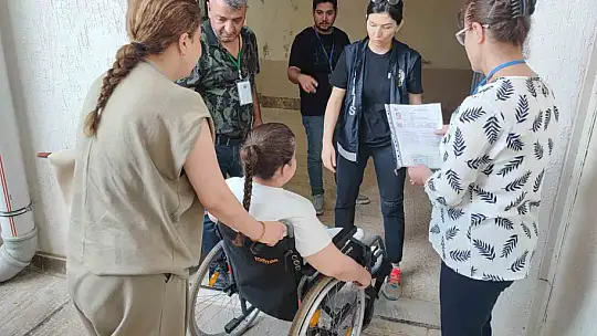 Sınav alanına erken gelmesine rağmen sınava giremedi