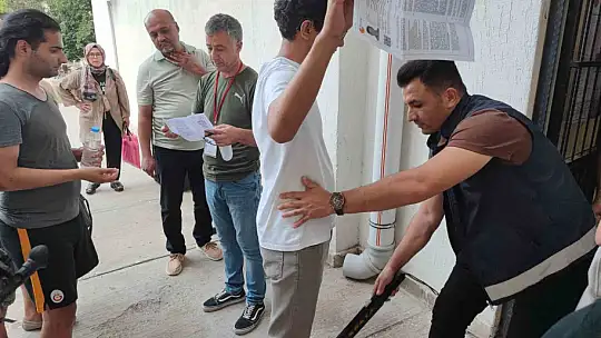 Sınav alanına erken gelmesine rağmen sınava giremedi