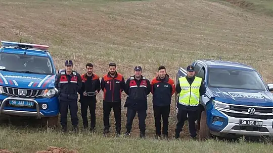 Sivas'ta kaybolan 9 büyükbaş hayvan, dronla bulundu