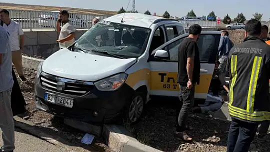 Siverek'te hastane kavşağında kaza: 4 yaralı