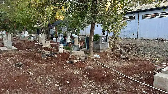 Siverek'te mezarlıkta bebek cesedi bulundu