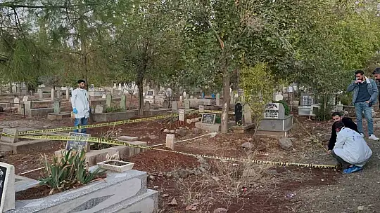 Siverek'te mezarlıkta bebek cesedi bulundu