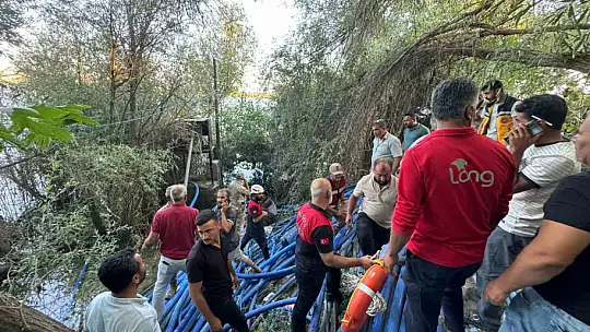 Su dinamosunu tamir için girdiği nehirde elektrik akımına kapıldı