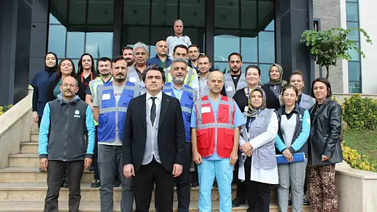 Sular Akademi Hastanesi'nde afet tatbikatı