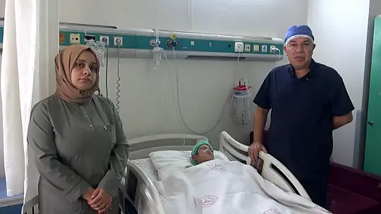 Suriye'de akciğer kisti patlayan 7 yaşındaki çocuk Şanlıurfa'da kurtarıldı