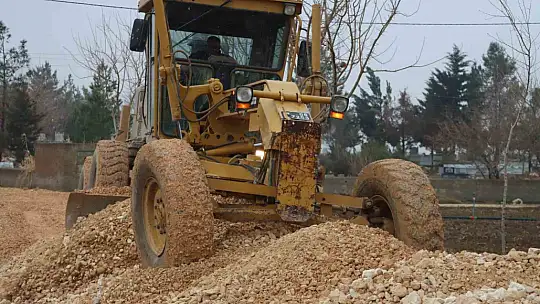 Suruç'ta mezarlık yolunda çalışmalar başladı