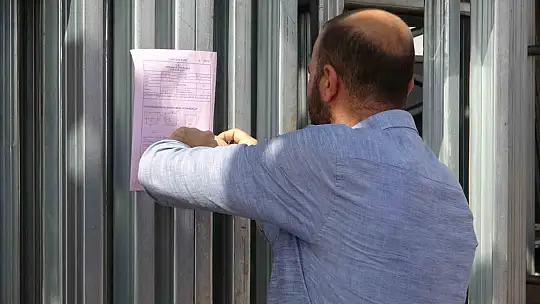 Adıyaman'da o arazilere yapılan bağ evlerinin inşaatı mühürlendi