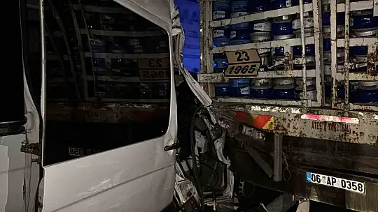 TEM'de can pazarı... Tüp yüklü kamyon ile minibüs çarpıştı: 16 yaralı
