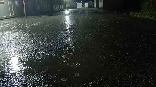 Temmuz ayında yağmur sürprizi