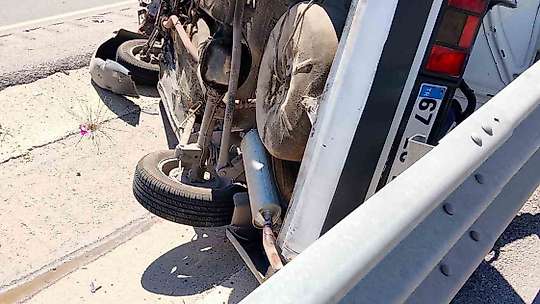Ters dönen otomobildeki 8 aylık bebek hayatını kaybetti