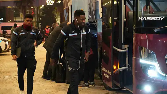 Trabzonspor Kafilesi Gaziantep'te