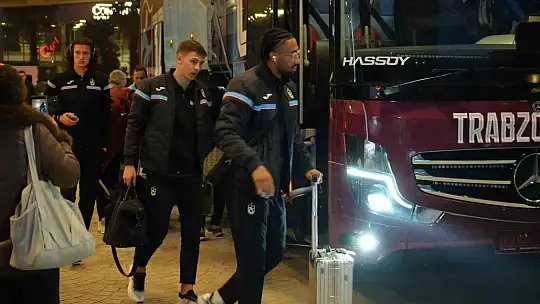Trabzonspor Kafilesi Gaziantep'te