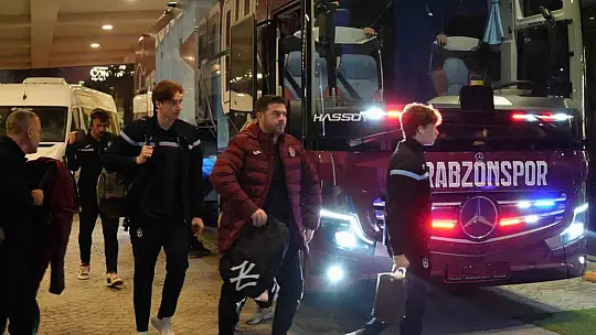 Trabzonspor Kafilesi Gaziantep'te