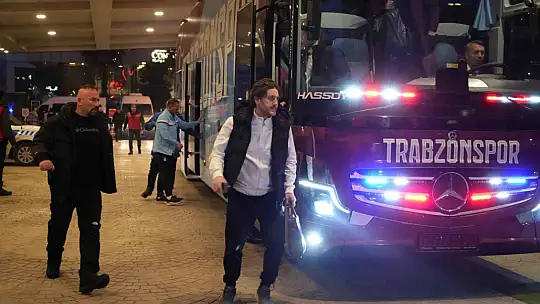 Trabzonspor Kafilesi Gaziantep'te