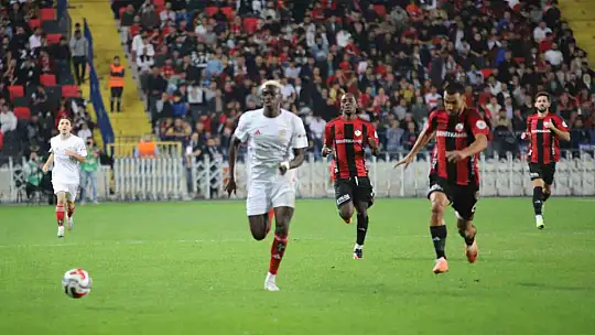 Trendyol Süper Lig: Gaziantep FK: 3 - Antalyaspor: 2 (Maç sonucu)
