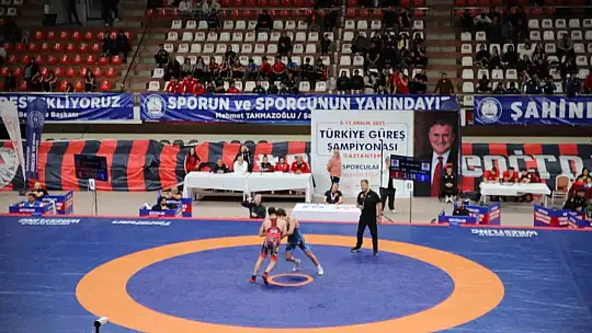 Türkiye Güreş Şampiyonası Gaziantep'te sona erdi