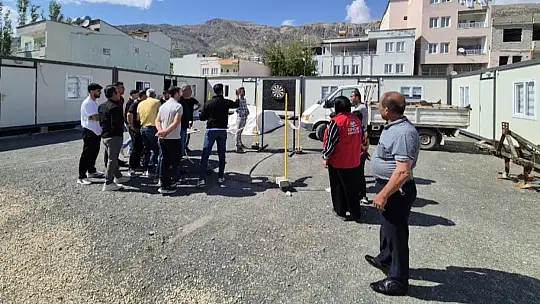 Tut ilçesinde dart turnuvası tamamlandı