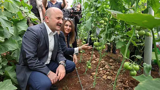 Vali Varol, kooperatif kuran kadınların serasını inceledi