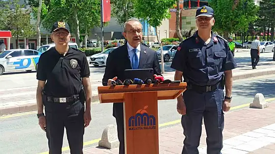 Vali Yavuz'dan bayram öncesi yoğun tedbir uyarısı