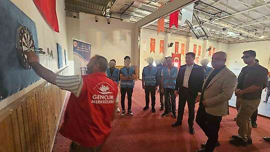 Viranşehir'de yükümlüler kıyasıya yarıştı