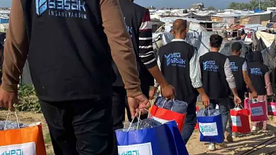 Yedi Başak'tan Gazze'ye kesintisiz insani destek
