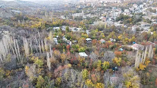 Yeşilyurt'ta sonbaharda kartpostallık görüntüler ortaya çıktı