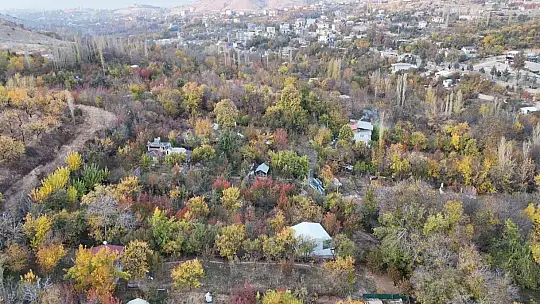Yeşilyurt'ta sonbaharda kartpostallık görüntüler ortaya çıktı