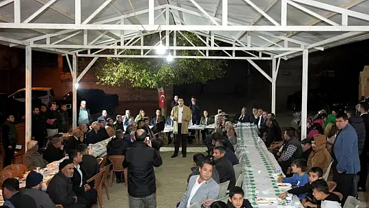 Yılmaz'a Kozluyazı'da miting gibi karşılama