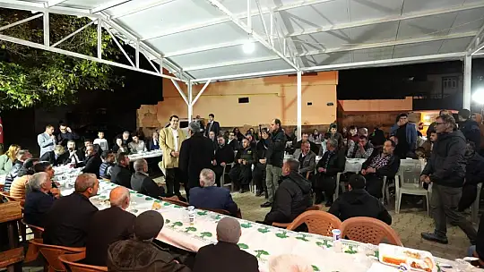 Yılmaz'a Kozluyazı'da miting gibi karşılama