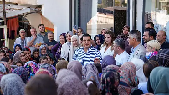 Yılmaz, Çıksorut'ta kadınlarla buluştu